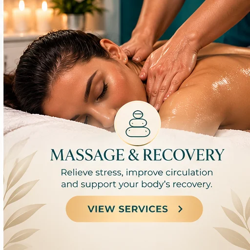 Massage and recovery session